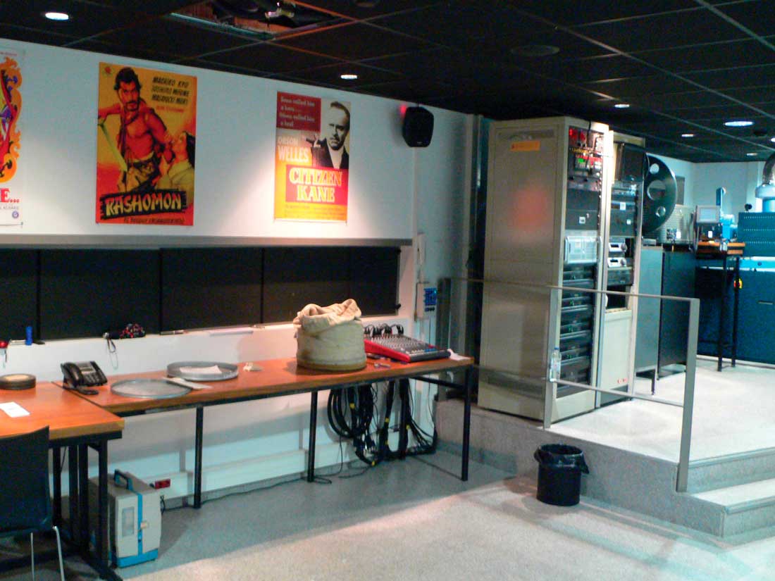 telecomunicaciones en la filmoteca de Navarra